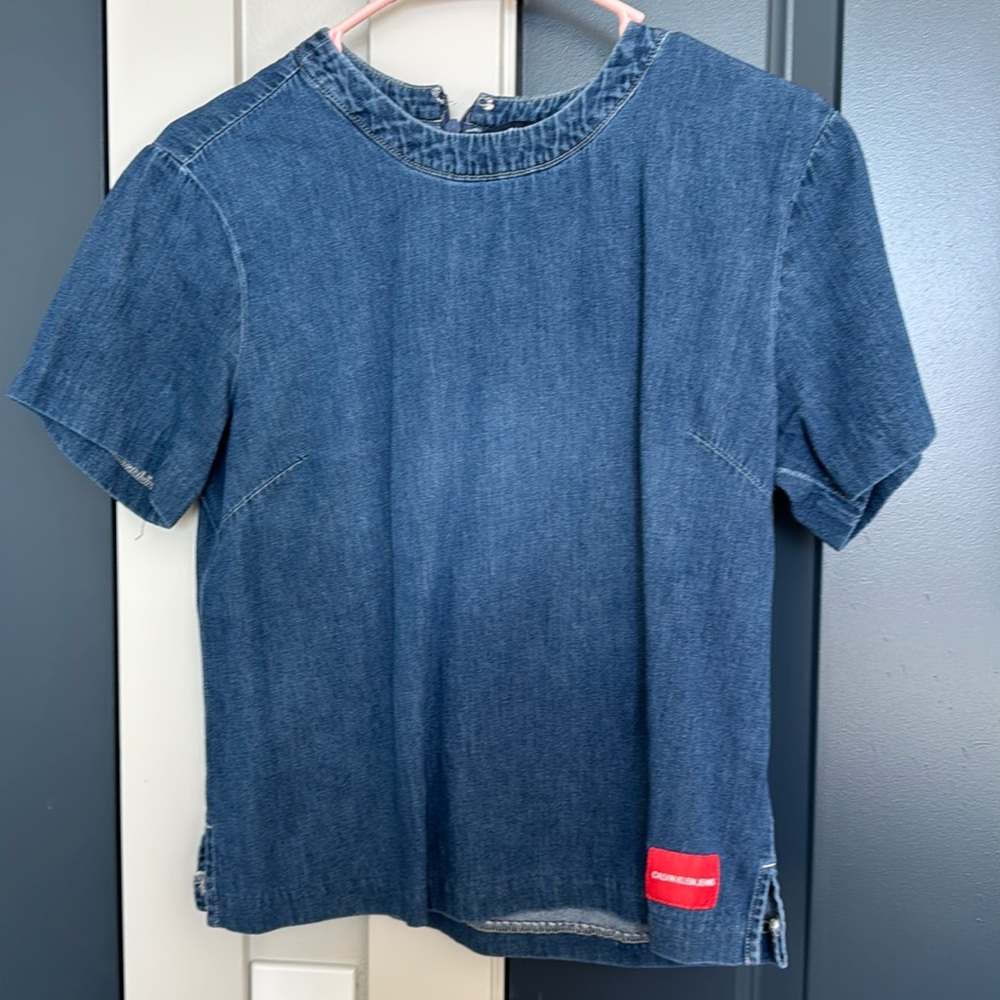 Denim Calvin Klein shirt